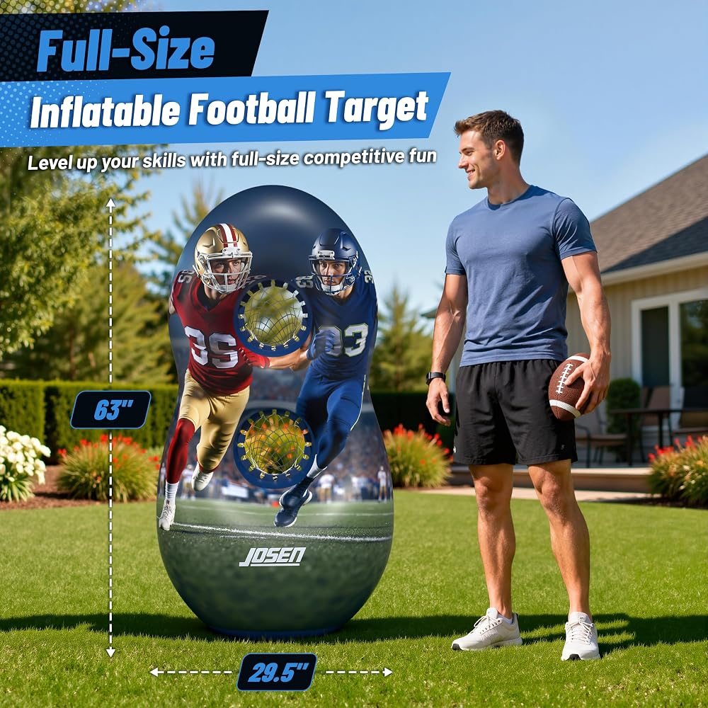 63 inch Football Toss Game view 4