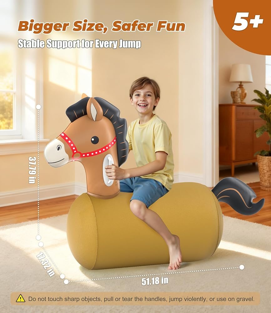 Horse Bouncy Hopper view 3