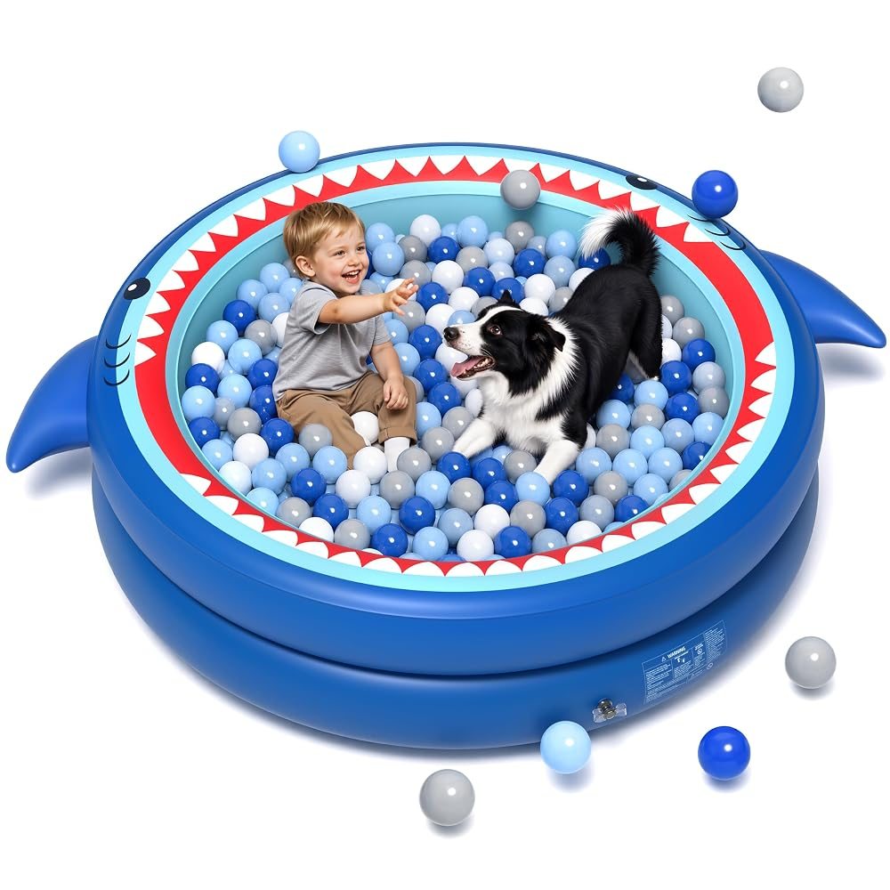 Shark Ball Pit for Toddlers view 2