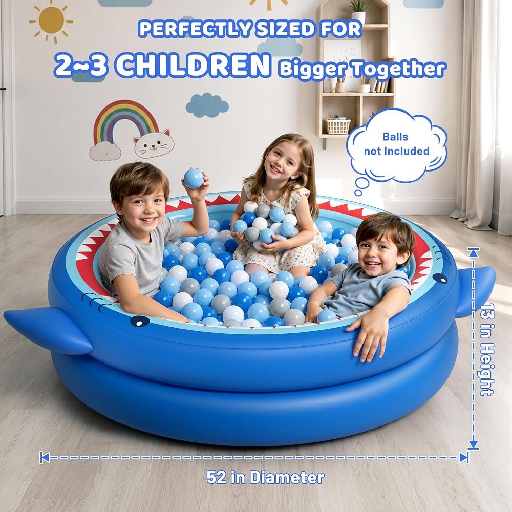 Shark Ball Pit for Toddlers view 4