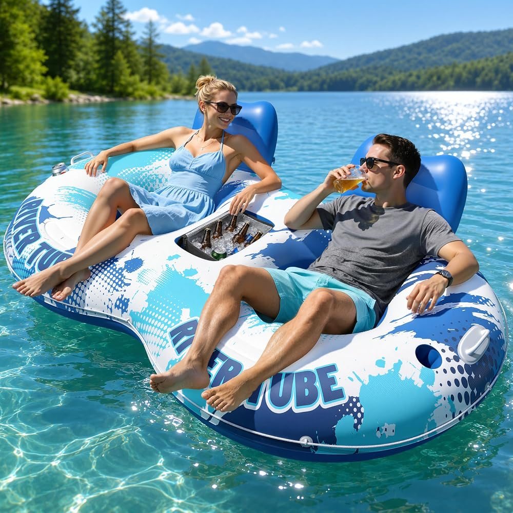 Two Person River Tube view 2