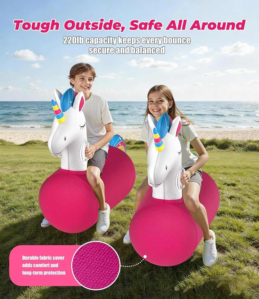 Unicorn Bouncy Hopper view 6