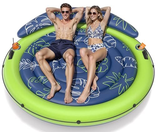 XL Round Tanning Pool Raft